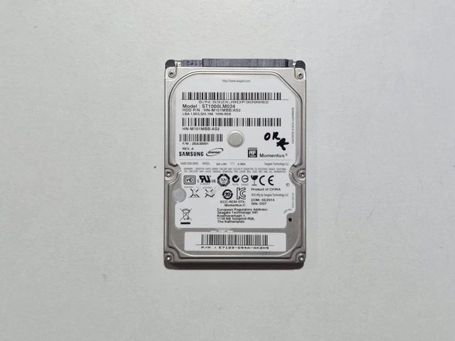 Seagate 1To 5400Tr Serial SATAII 8MO ST1000LM024 - Disque dur 2.5" interne