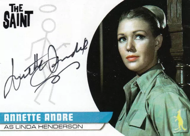 The Saint Aa4 Annette Andre (Laura Henderson) Autograph Year Set 2017 Exclusive