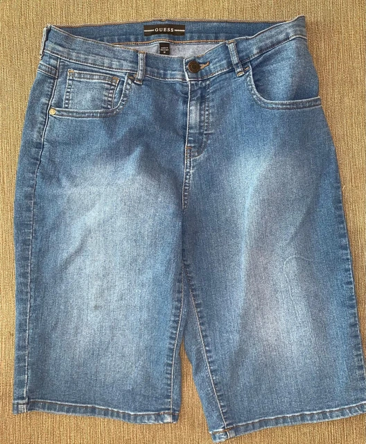 Guess Denim Jean Shorts Youth Girls sz 18, 29 Inch Waist