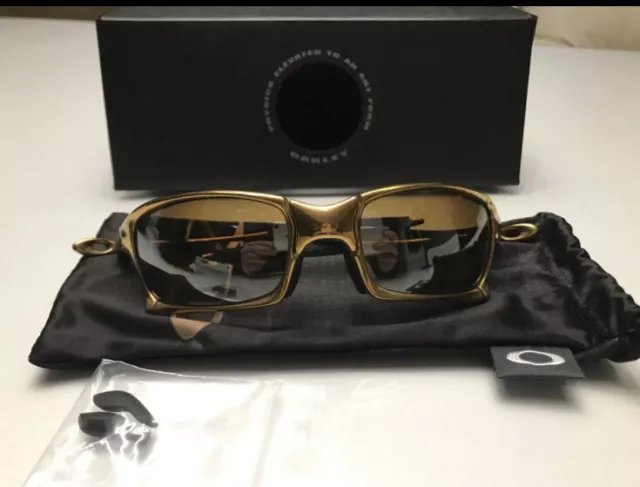 Oakley x metal deals 24k gold
