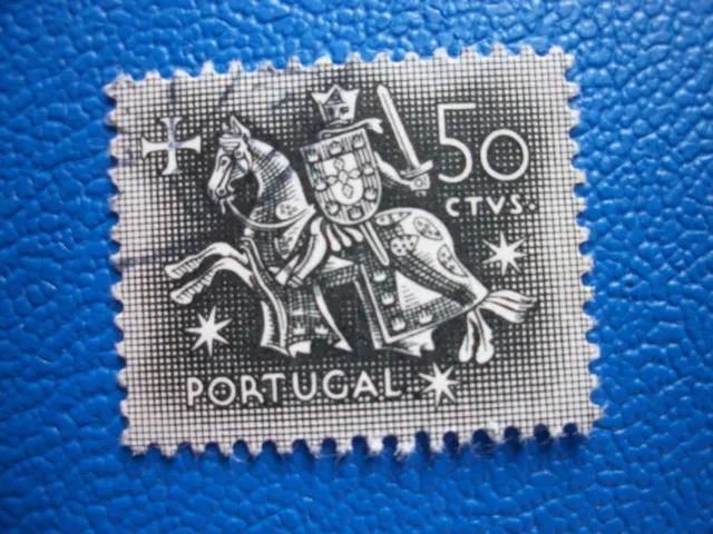 Portugal, 1953, Mittelalter Ritter, 50CTVS, gestempelt
