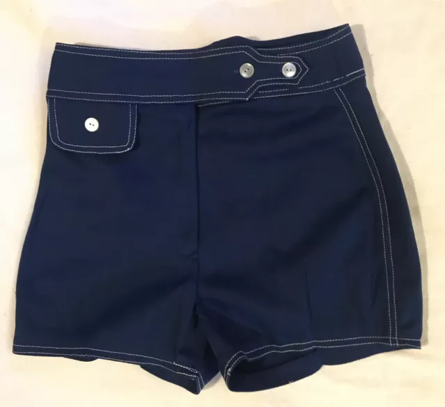 Unbranded Girls Size 10 Shorts NOS New With Tag Vintage 1970s Made In Taiwan