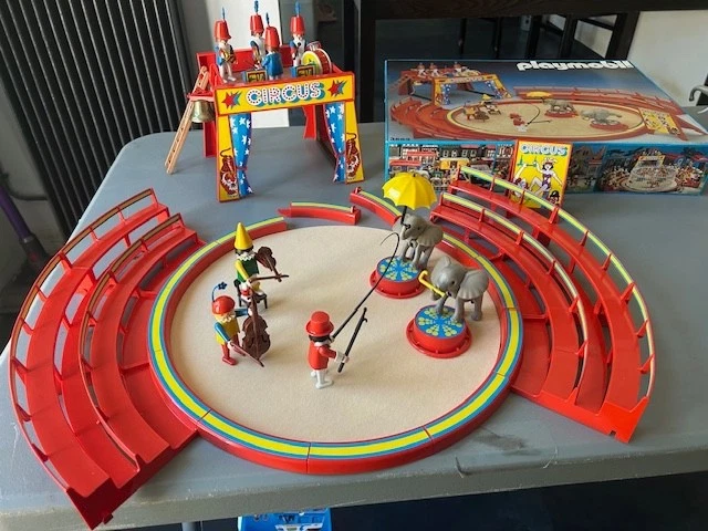 PLAYMOBIL - 3553 - Manege cirque - La piste - Vintage 1982 EUR 29,99