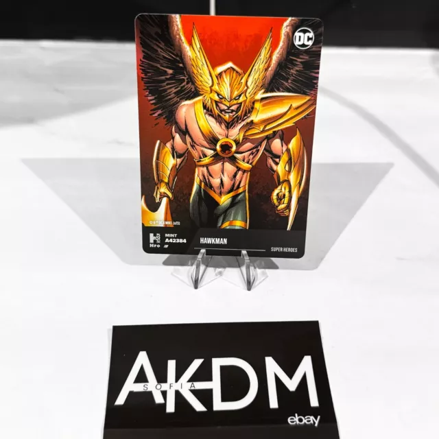 Carte Officielle Hro DC COMICS ART HAWKMAN