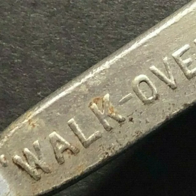 Vintage c1910-20's Advertising Button Hook "Walk-Over Shoes" Polish & Laces