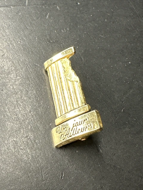 Broche Ancienne Art Déco Oiseaux – Plaqué Or 18k 750 – Bijou Créateur Vintage