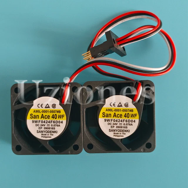 ESHMEET Lighting Hub San Ace 40WF 9WF0424S604B DC Fan 24V DC 0..11A Air Cooling Fan 40 * 40