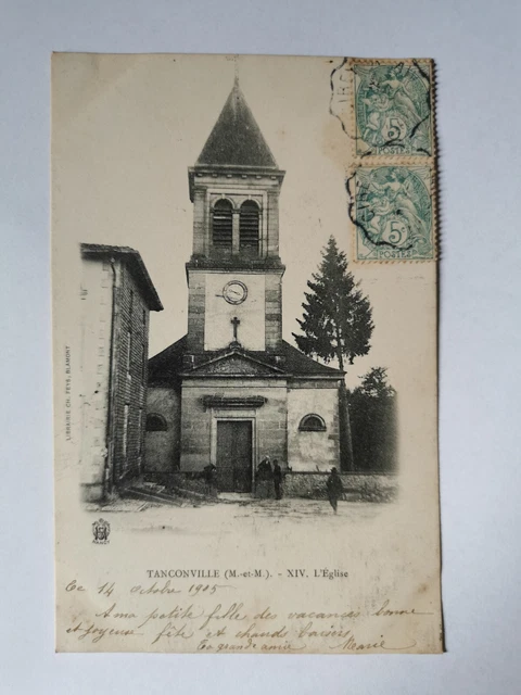 CPA 54 TANCONVILLE - L'Eglise