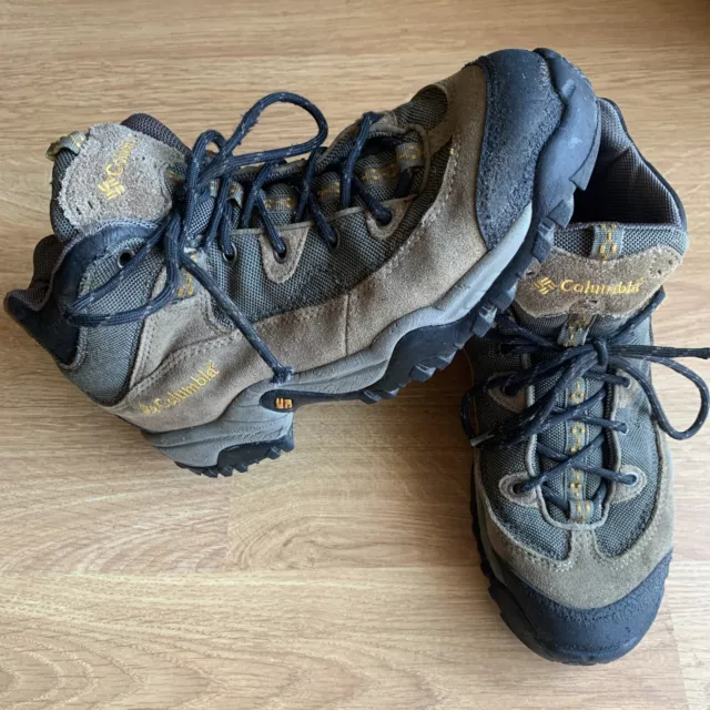 COLUMBIA TRAIL MEISTER Mid Brown Black Hiking Boots Men s Size 9 BM3111 263 19.99 PicClick