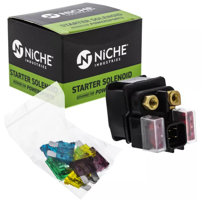NICHE Starter Solenoid Relay Switch for Suzuki 31800-21E20 Burgman AN400