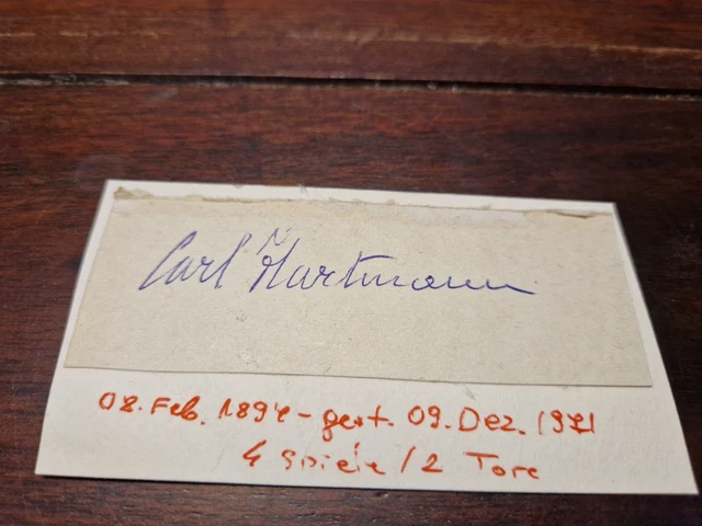 Carl Hartmann Germany