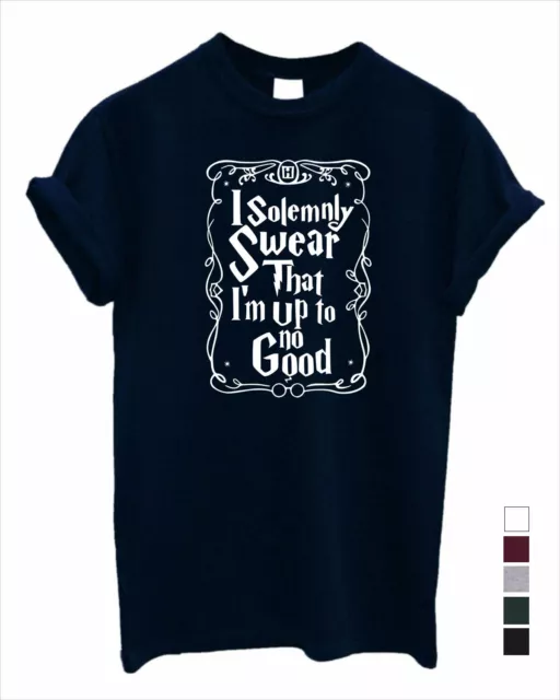 I solemnly swear that i'm up to no good unisex top Tshirt harry potter fan art