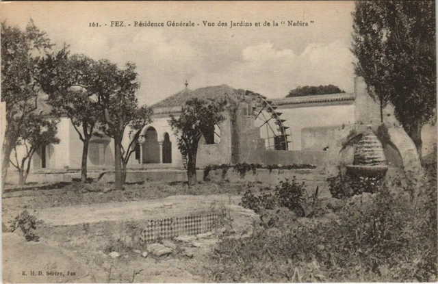 CPA AK FEZ General Residence View of the Gardens and Naoira MOROCCO (23987)