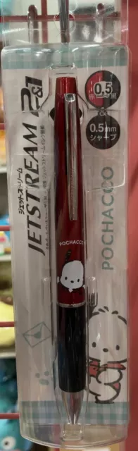 Sanrio Character Pochacco Jetstream Mechanical Pencil & 2 Color Ballpoint Pen