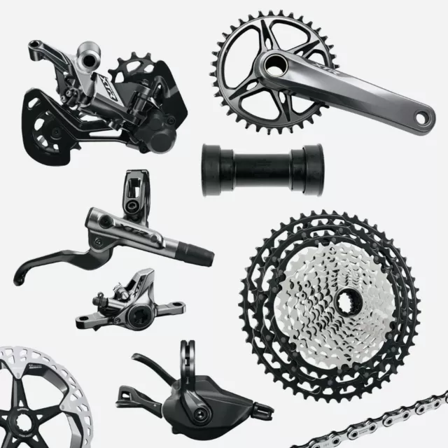 Grupo Completo Bici MTB Shimano XTR M9100 1x12 S Mountain Bike Conjunto