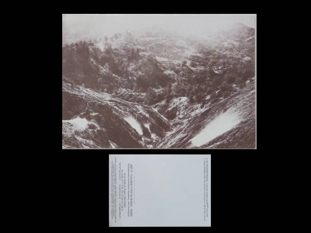 Carton Exposition - Carleton Watkins  - Galerie Art 75
