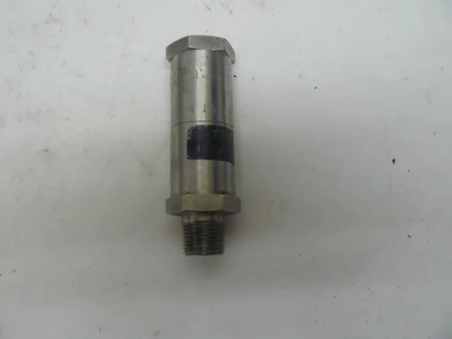 Circle Seals 5120T-4MP-130 inline relief valve set at 50 psig