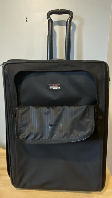 Tumi 22024DH Black Ballistic Nylon Rolling Wheeled 24" Suitcase Luggage Alpha 21