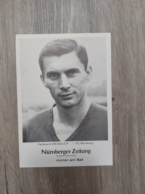 Klaus Augenthaler Autogrammkarte 1 FC Nürnberg 2001-02 Original
