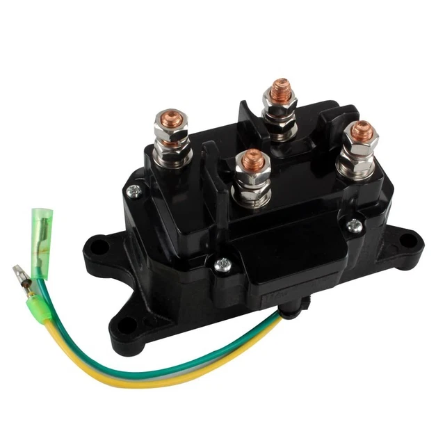 MAYSPAR 12V WINCH Relay 250A Winch Solenoid Relay Contactor for ATV UTV