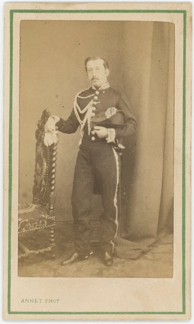 Guerra, Militari - CDV PHOTO OFFICIER MILITAIRE MEDAILLES A IDENTIFIER