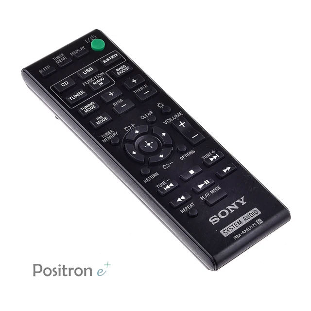 TÉLÉCOMMANDE ORIGINALE SONY RM-AMU171 Pour Système HiFi CMT-SBT100 ...