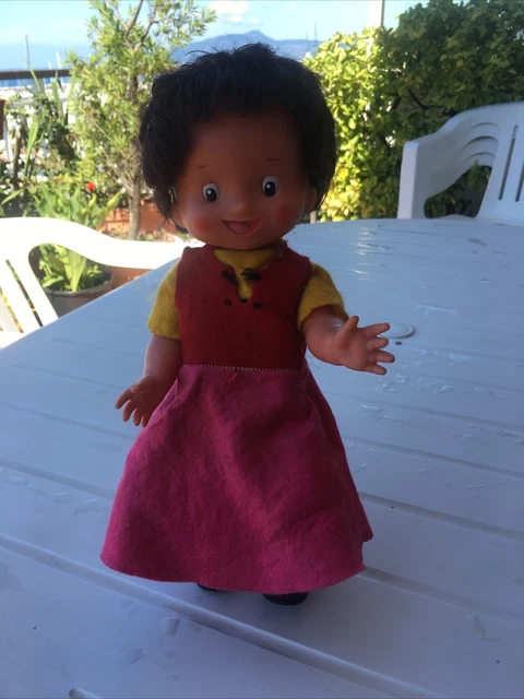 BAMBOLA LENCI D'EPOCA in pannolenci EUR 180,00 - PicClick IT