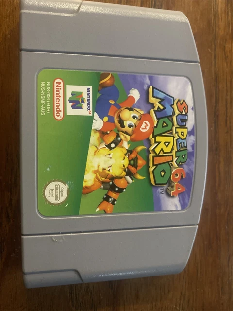 Mario Nintendo 64 97 Super Mario 64 Rumble Pak Version Nintendo 64
