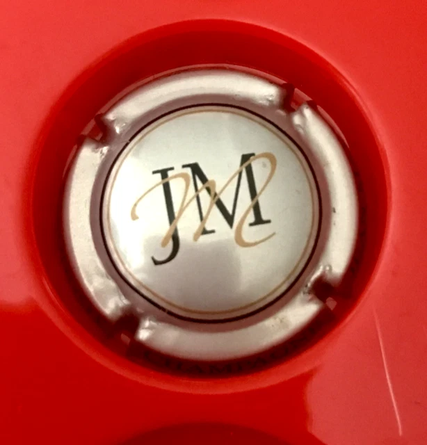 Capsule Champagne MASSONNOT J.M. - N°7 Argent, noir et or