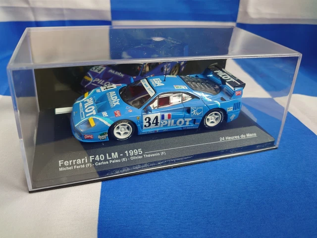 Ferrari F40 59 24 Heures du Mans 1996 Looksmart LSF4007 - Miniatures