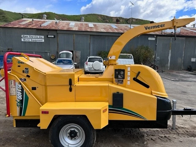Vermeer Model Bc140014Inch Drum John Deere Diesel Low Hours Ca Chipper