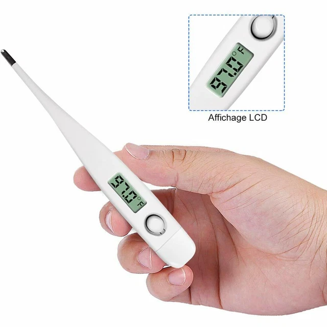 Digitales LCD Thermometer Medizinisch Oral, Unterarm, Baby, Erwachsenenthermometer GB UK