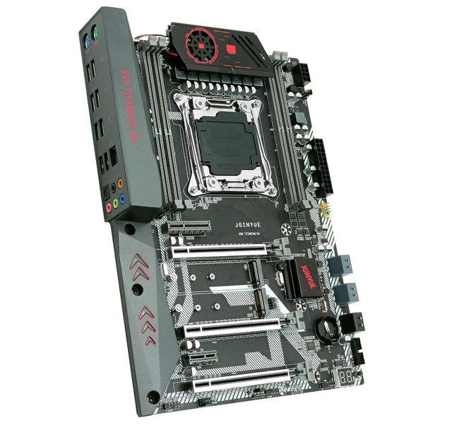 JGINYUE X99 TITANIUM D4 Motherboard Intel X99 LGA 2011-V3 DDR4 ATX USB2 ...
