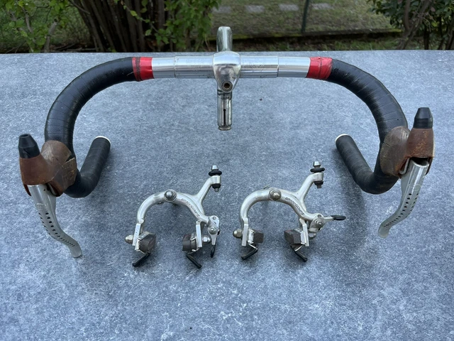 Jeu De Leviers De Frein Dia-Compe Aero Gran Compe Noir Pour Vélo De Route Vintage - Occasion, état Correct