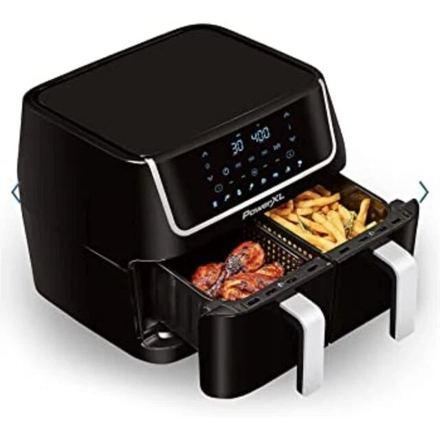 POWERXL VORTEX 10 qt Dual Basket Air Fryer 82546304 150.00 PicClick