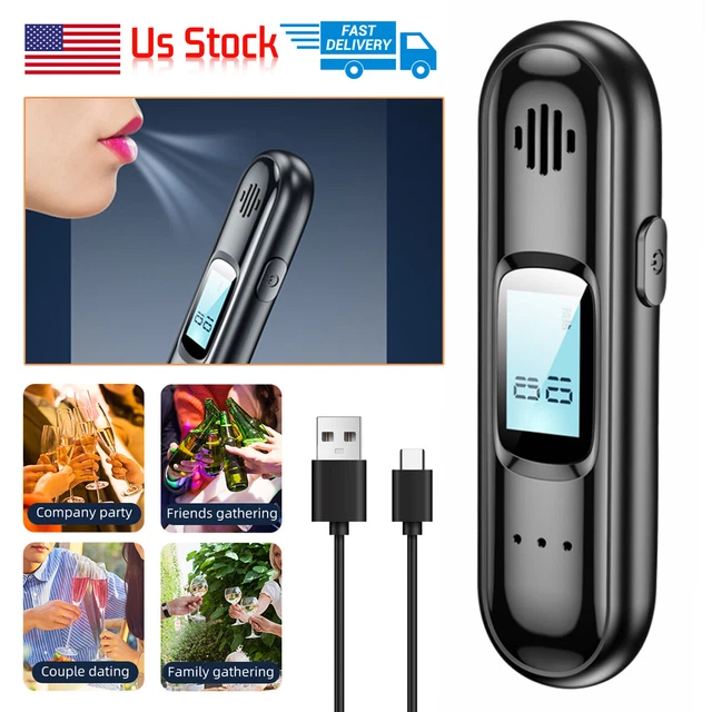 PORTABLE BREATH ALCOHOL Detector Tester Digital DUI LCD bactrack