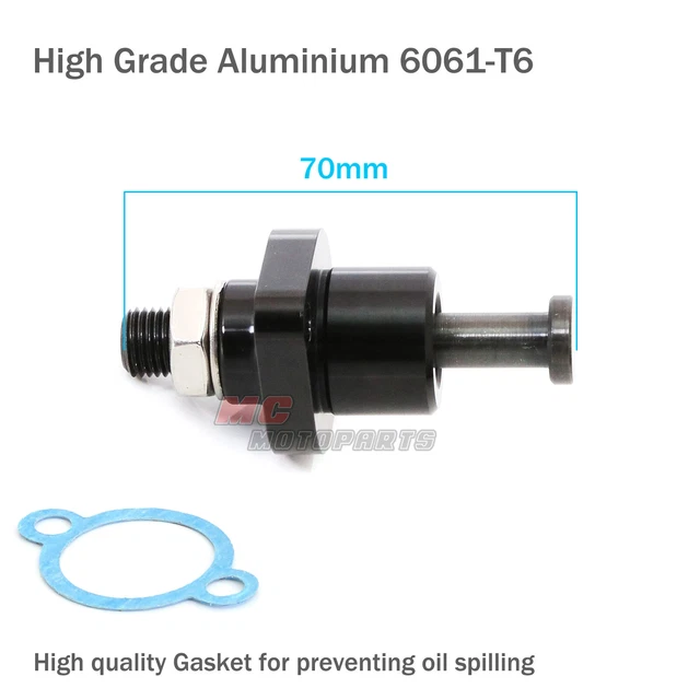 CNC BLACK MANUAL Cam Timing Chain Tensioner For Yamaha YZ450F 20032022