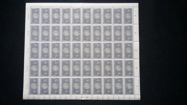 DDR 1958 kpl. NO-Bogen Mi 647 ** viele Abarten evtl. PF ? siehe Fotos (A 8318)