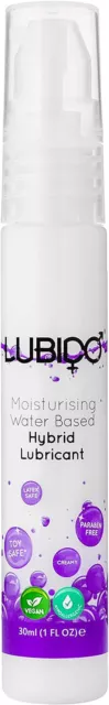 Lubido Lubricante Sexual híbrido gel cremoso 30 ml hidratante,base agua,vegano