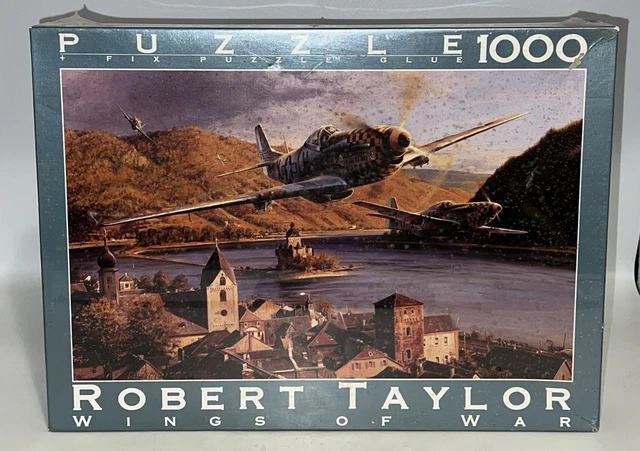 1000 PIECE ROBERT Taylor Puzzle (wings Of War, eagles Over