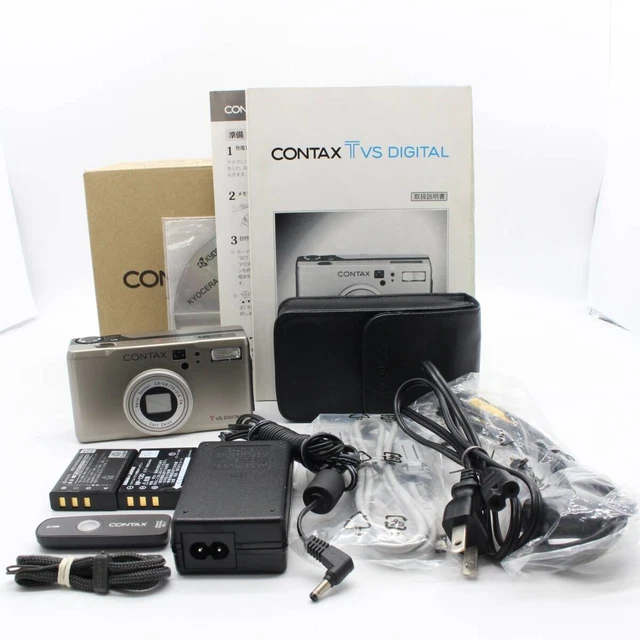 美品 動作確認済 CONTAX TVS Digital 箱付 訳あり 作例あり 美品 動作確認済 CONTAX TVS Digital 箱付 訳あり 作例あり