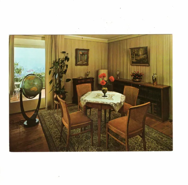 AK Ansichtskarte Innenansicht des Wohnhauses von Konrad Adenauer