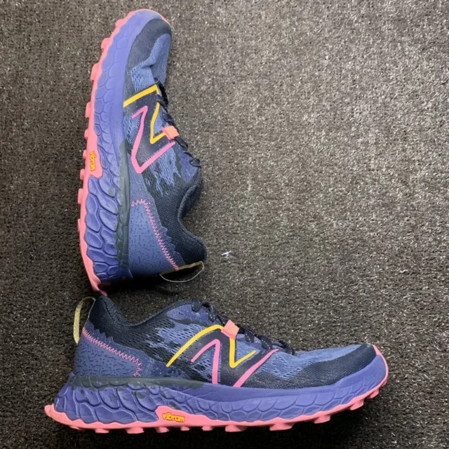 New Balance Hierro v7 Women’s SZ 7 trail running Shoes WTHIERP7 ‘night sky/pink’