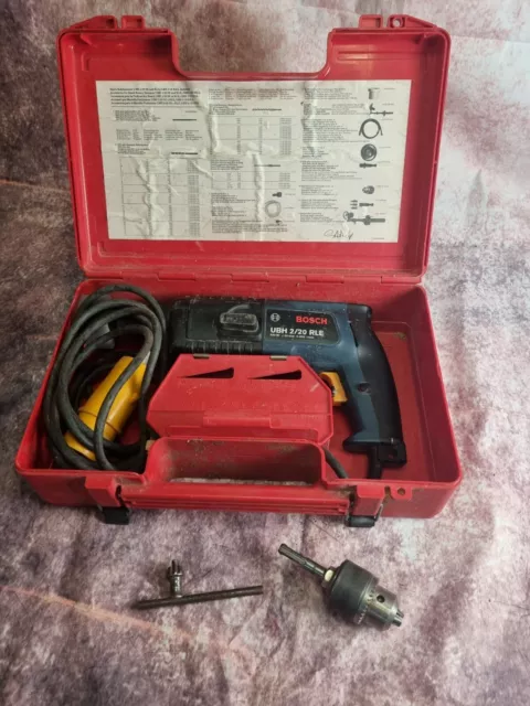 Bosch UBH 2/20 SE Hammer Drill - 110v SDS - 500w - good working order!