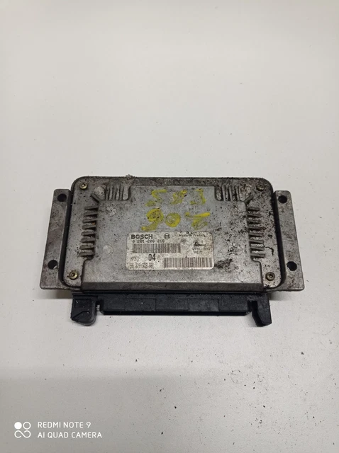 Calculateur Moteur (ECU) Pour Peugeot 106 1.4i - Pièce D'occasion En état Fonctionnel