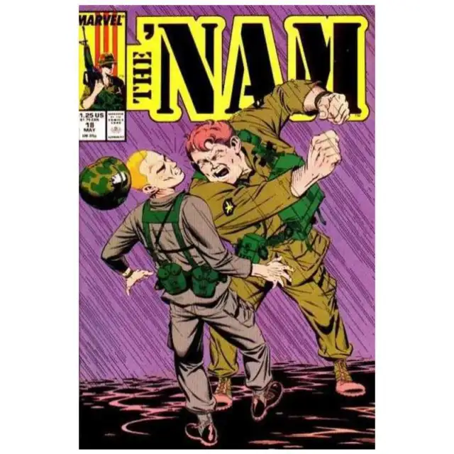 Nam (1986 series) #18 in Near Mint minus condition. Marvel comics [e*