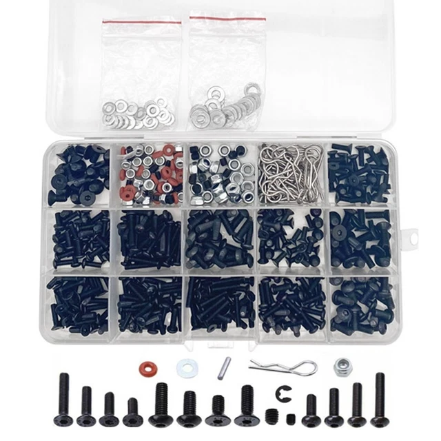 Kit De 500 Vis Et Boulons Mélangés – Deko, Assortiment Universel