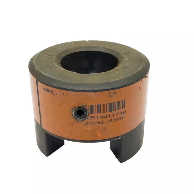 Lovejoy Half Flexible Coupling Hub 1-5/8” Bore  L-110 1.625 68514411749