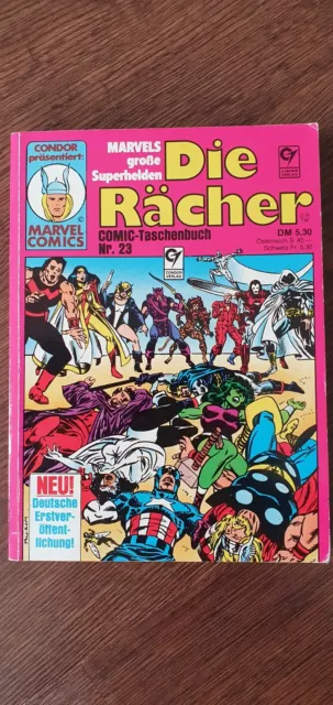 Die Rächer Nr. 23 Marvels Große Superhelden Comic Condor Taschenbuch Heft