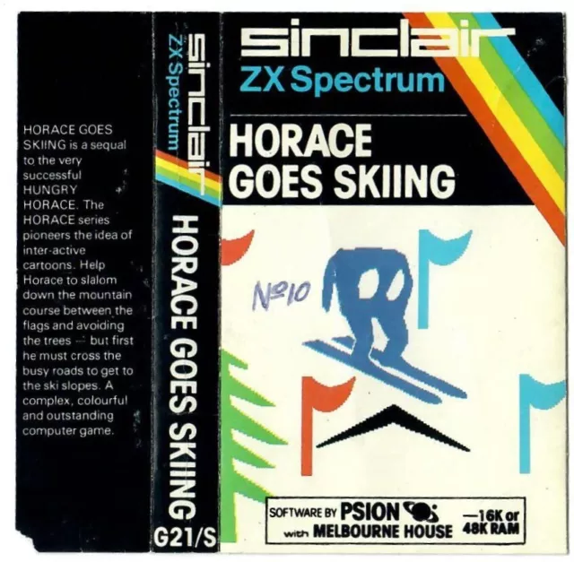 Horace Goes Skiing Sinclair ZX Spectrum Spiele